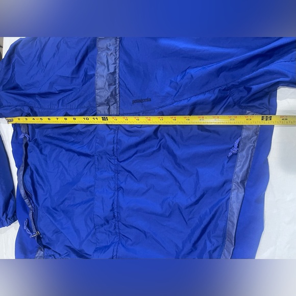 Patagonia Direct X Alpine Full Zip Hooded Windbreaker Hiking Jacket L Vintage - Picture 7 of 11